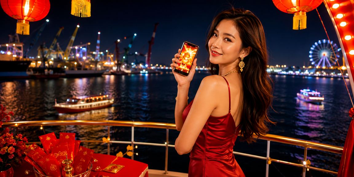 Người chơi xổ số và cá cược tại Hải Phòng dưới ánh đèn lồng đêm