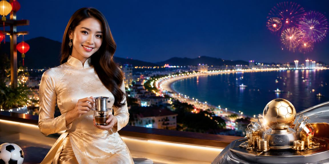 Người chơi cá cược bóng đá tại Nha Trang trong trang phục áo dài